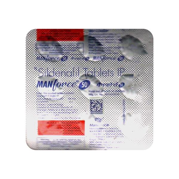 Sildenafil Manforce 50 Mg