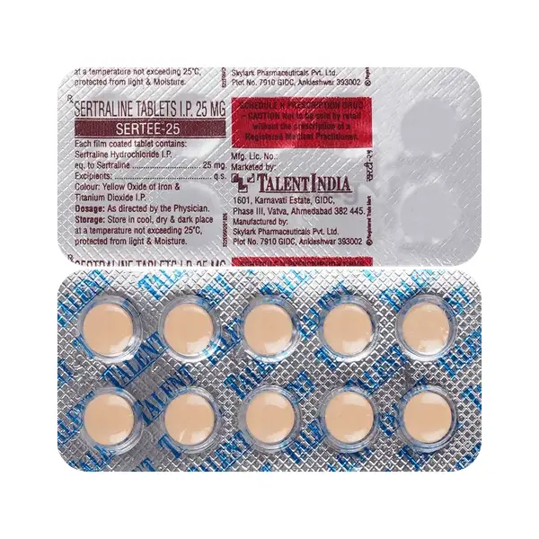 sertraline 25 mg cipla