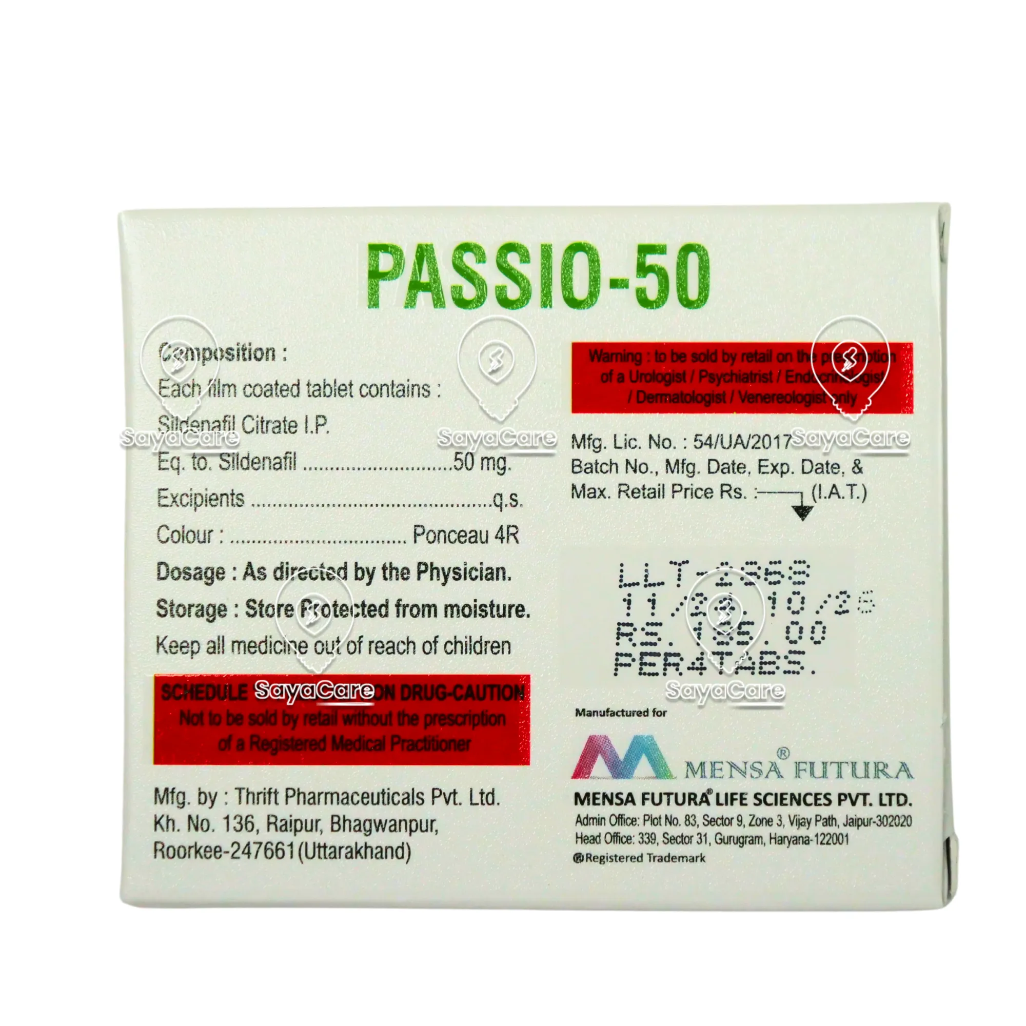 penegra xpress 50mg