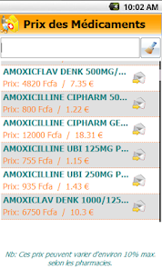le prix du amoxicilline