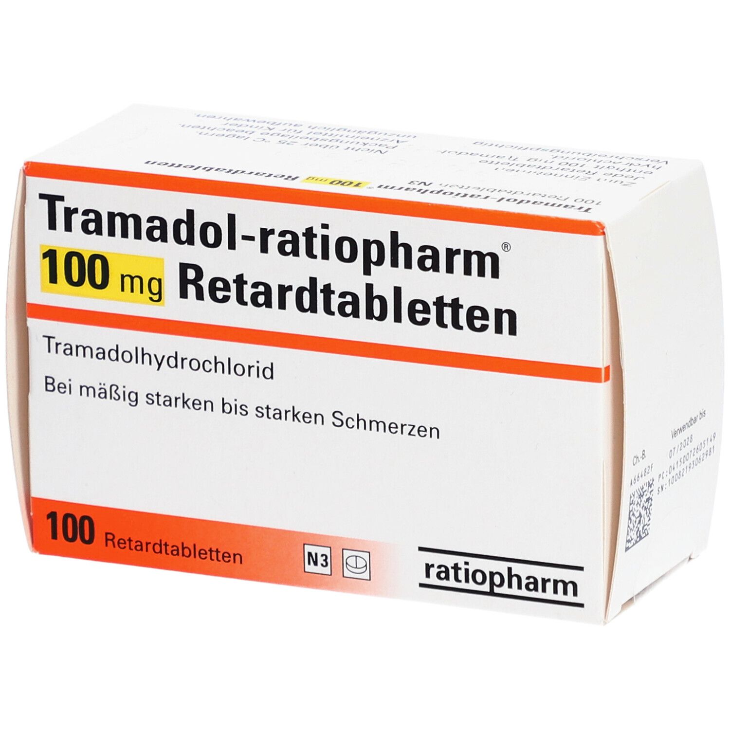 tramadol 100 mg prix