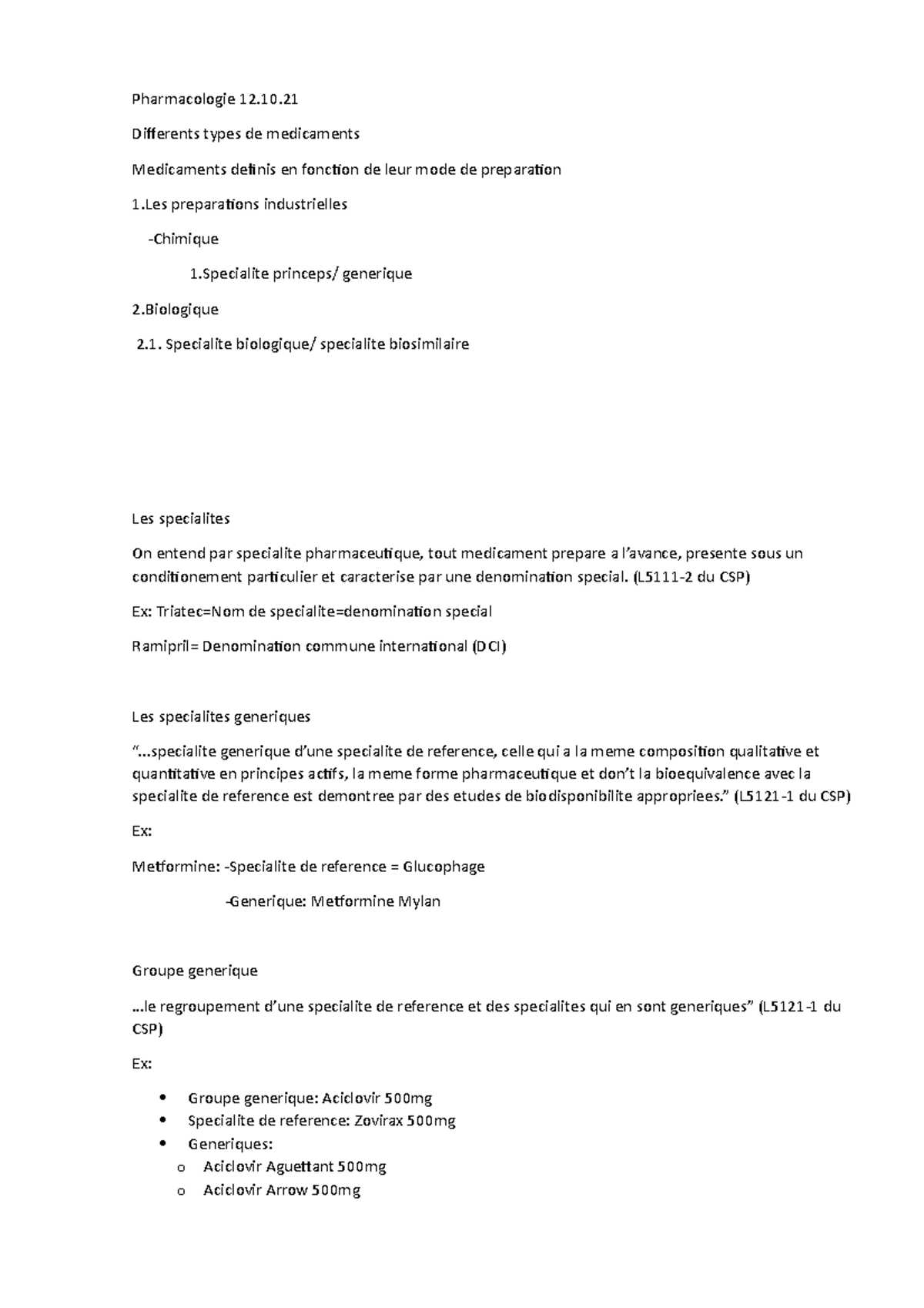 Generique de aciclovir