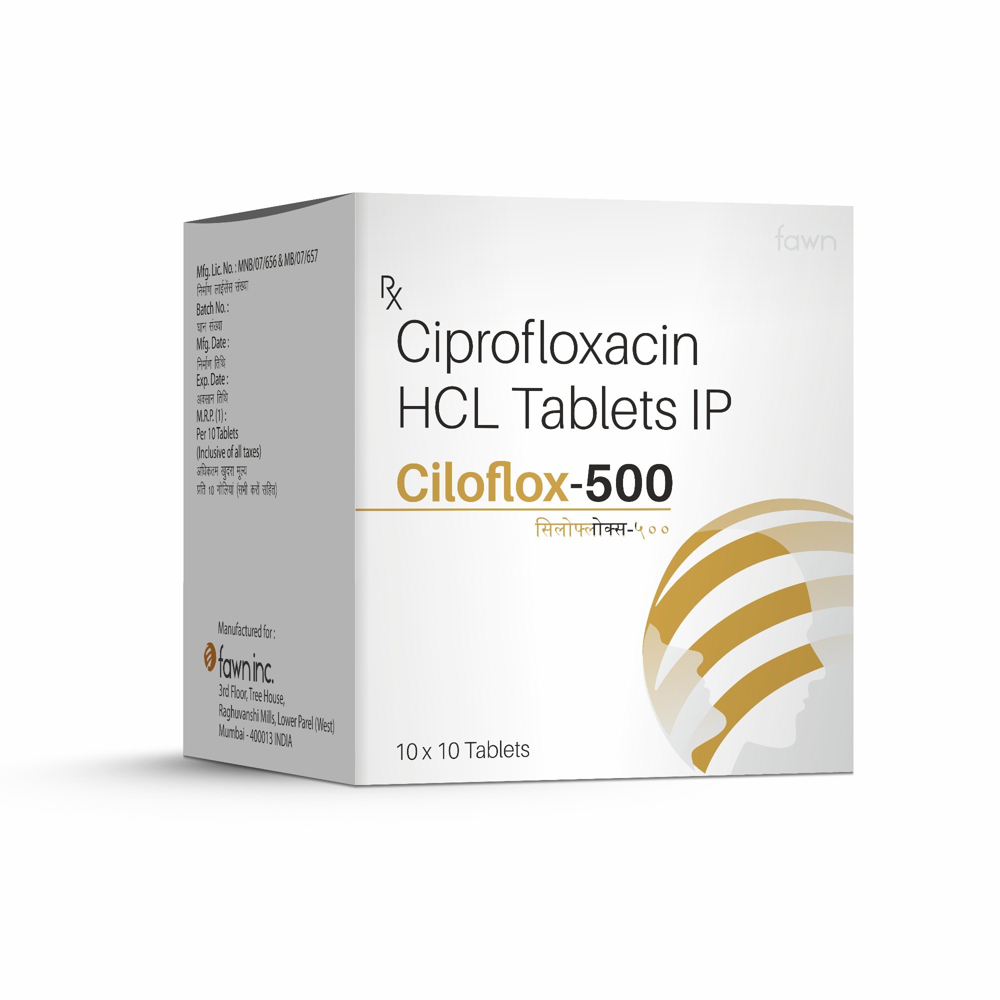 Ciprofloxacin 500mg Accord
