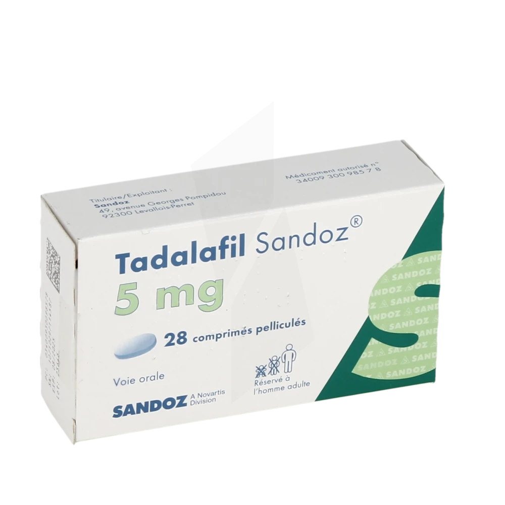 Acheter tadalafil sandoz
