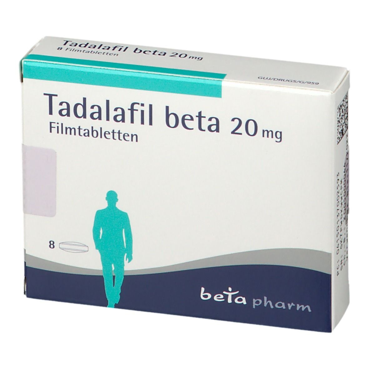 tadalafil 20 mg 8 comprimés
