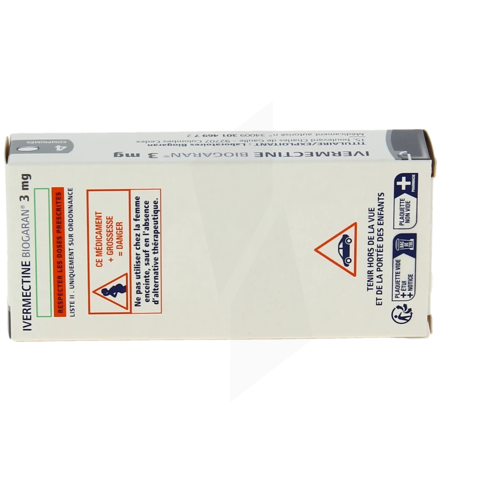 Ivermectin prix france
