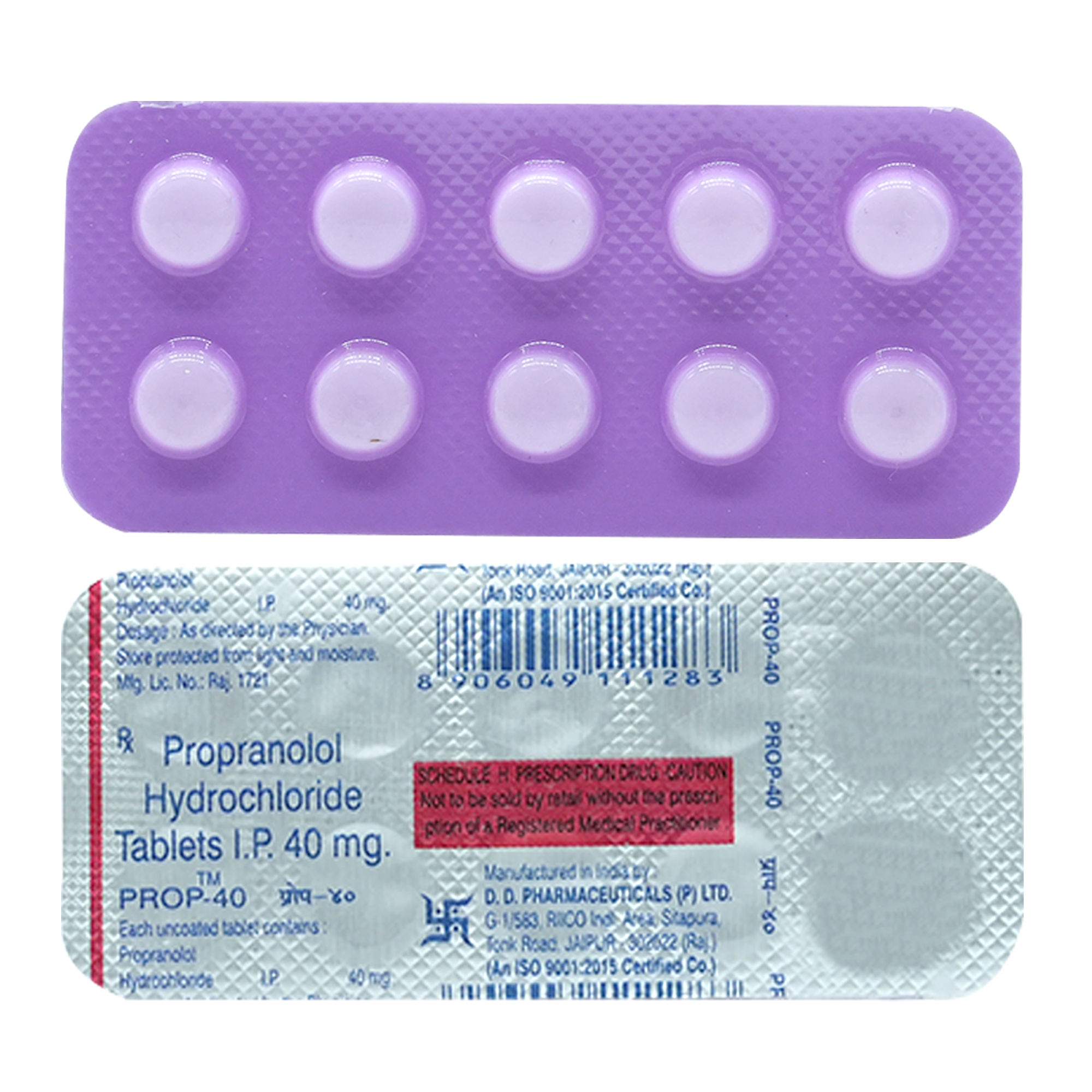 Propranolol 40mg Uk