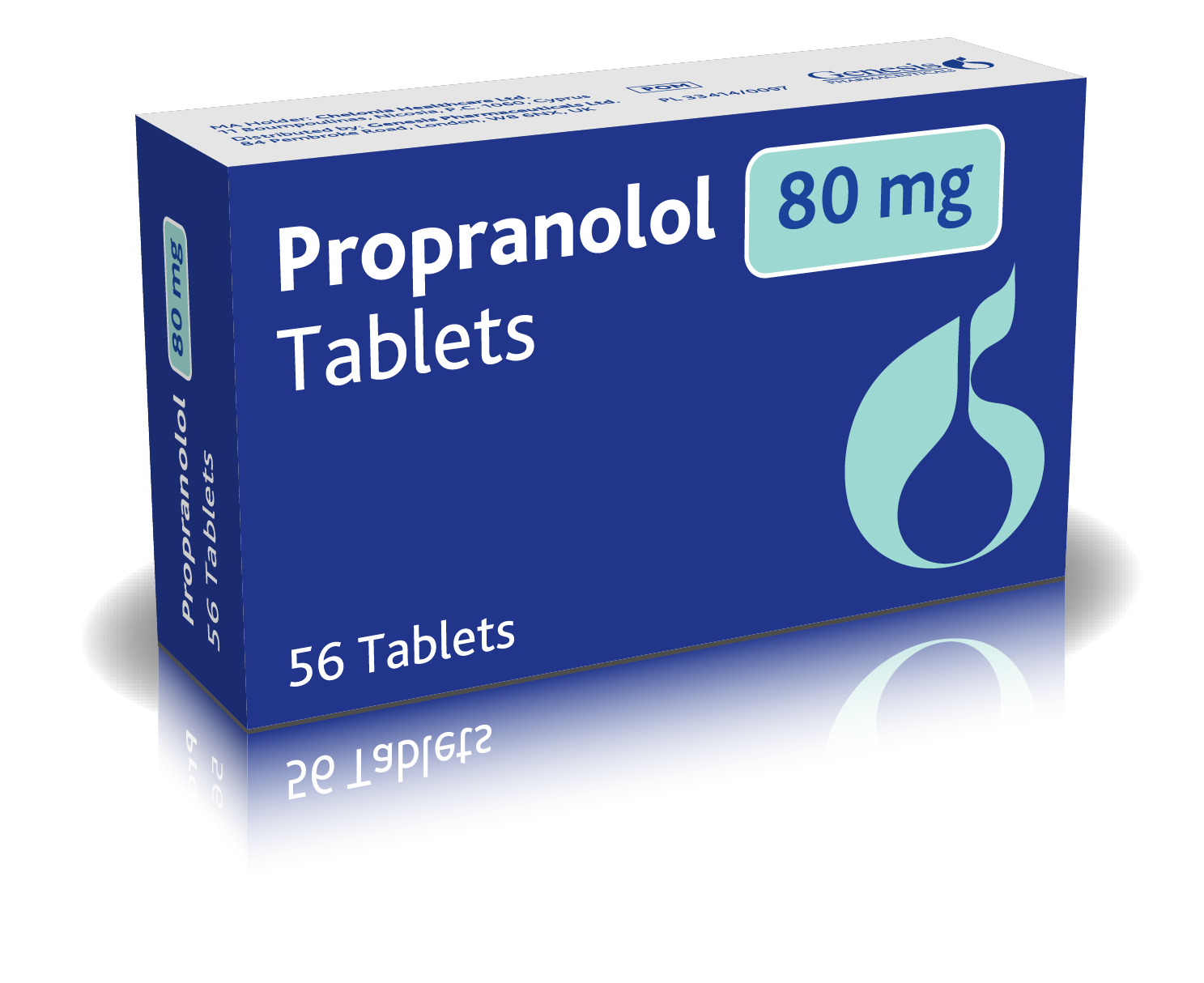 Propranolol chlorhydrate 80 mg