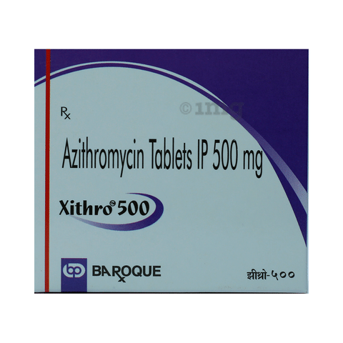 xithrone azithromycin 500mg
