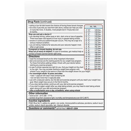 Orlistat sandoz 60 mg prix