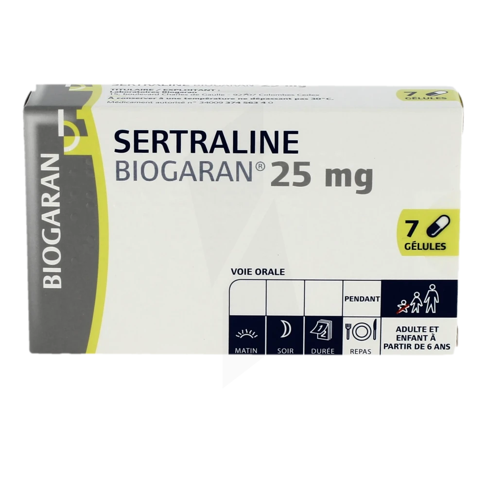 Sertraline prix