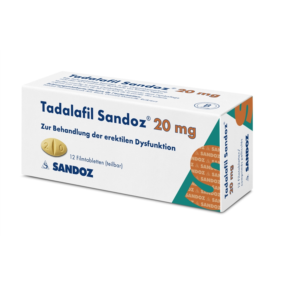 Tadalafil 20 Mg Boîte De 12 Prix
