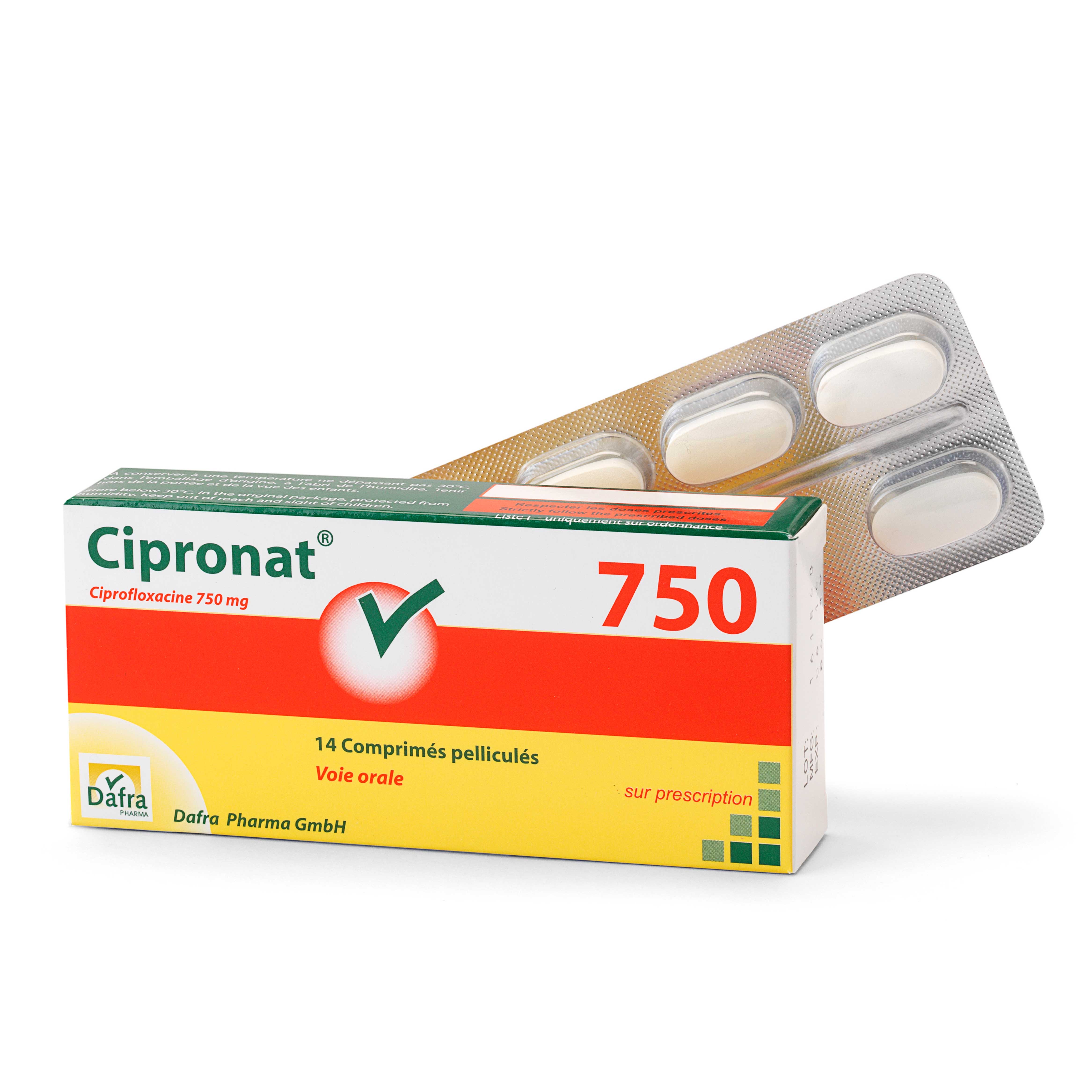 Prix pour ciprofloxacin
