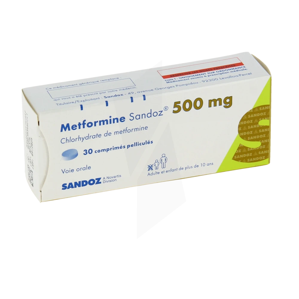 acheter metformine générique