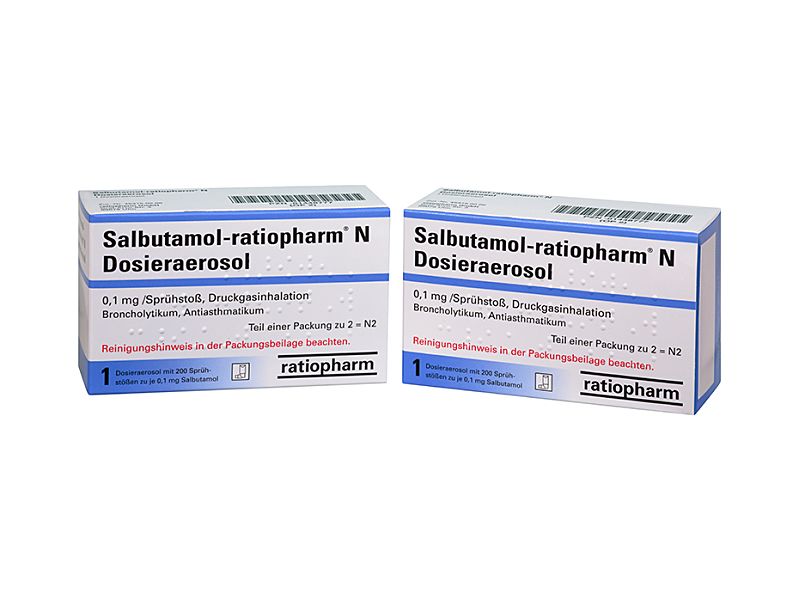 le prix du salbutamol