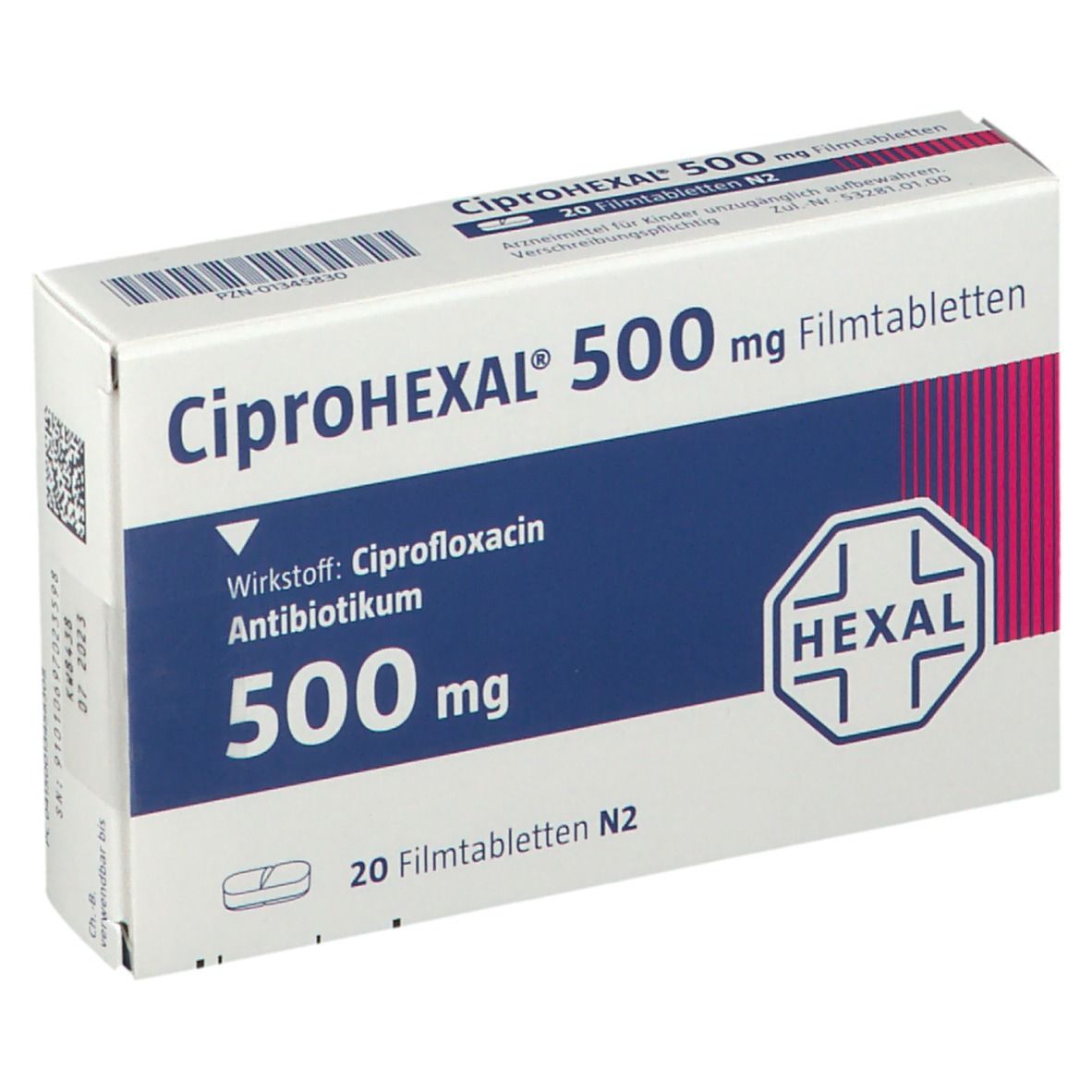 ciprofloxacin 500 mg ratiopharm