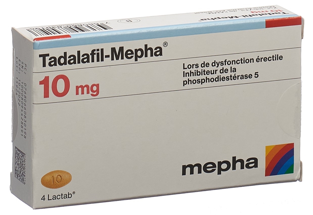 Prix du tadalafil 10 mg