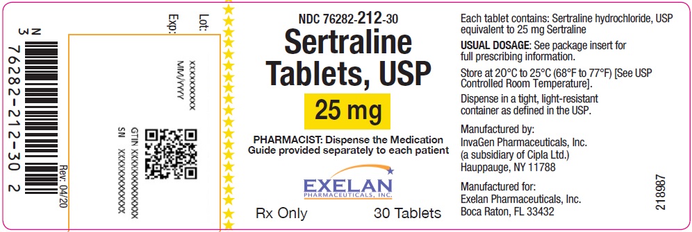 Sertraline Usp 25 Mg