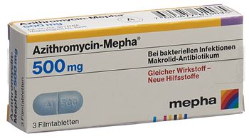 Azithromycin 500mg X 4