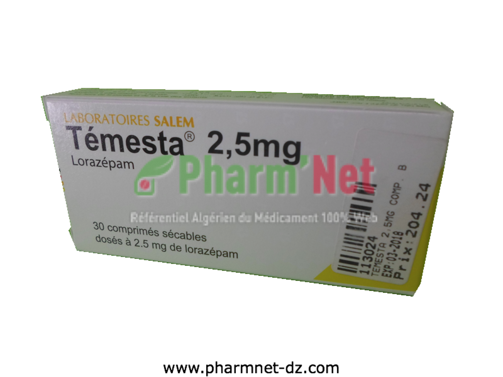 generique de ativan
