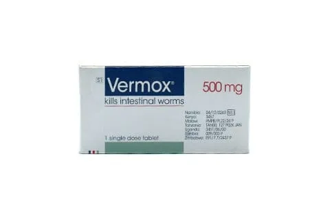 Vermox 500 mg prix