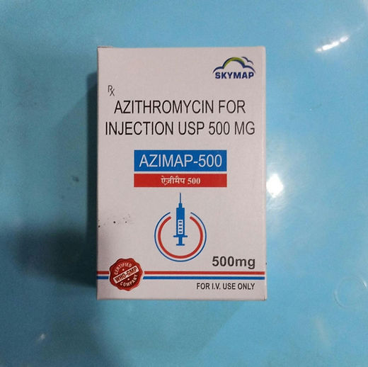 azithromycin 500 mg iv