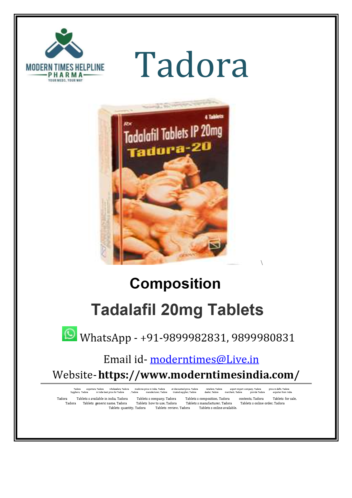 Tadora 40mg