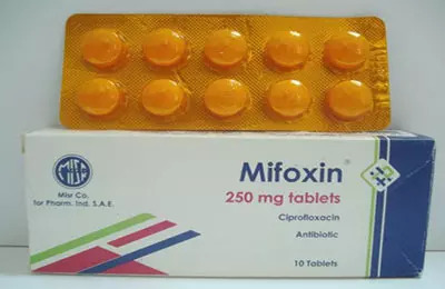 ciprofloxacin 750 mg spc