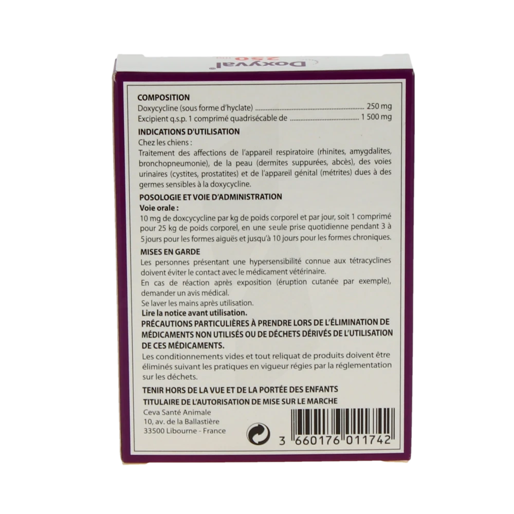 Commander Du Doxycycline