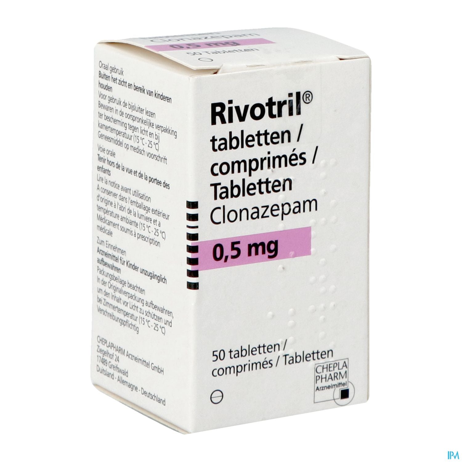 Coût rivotril