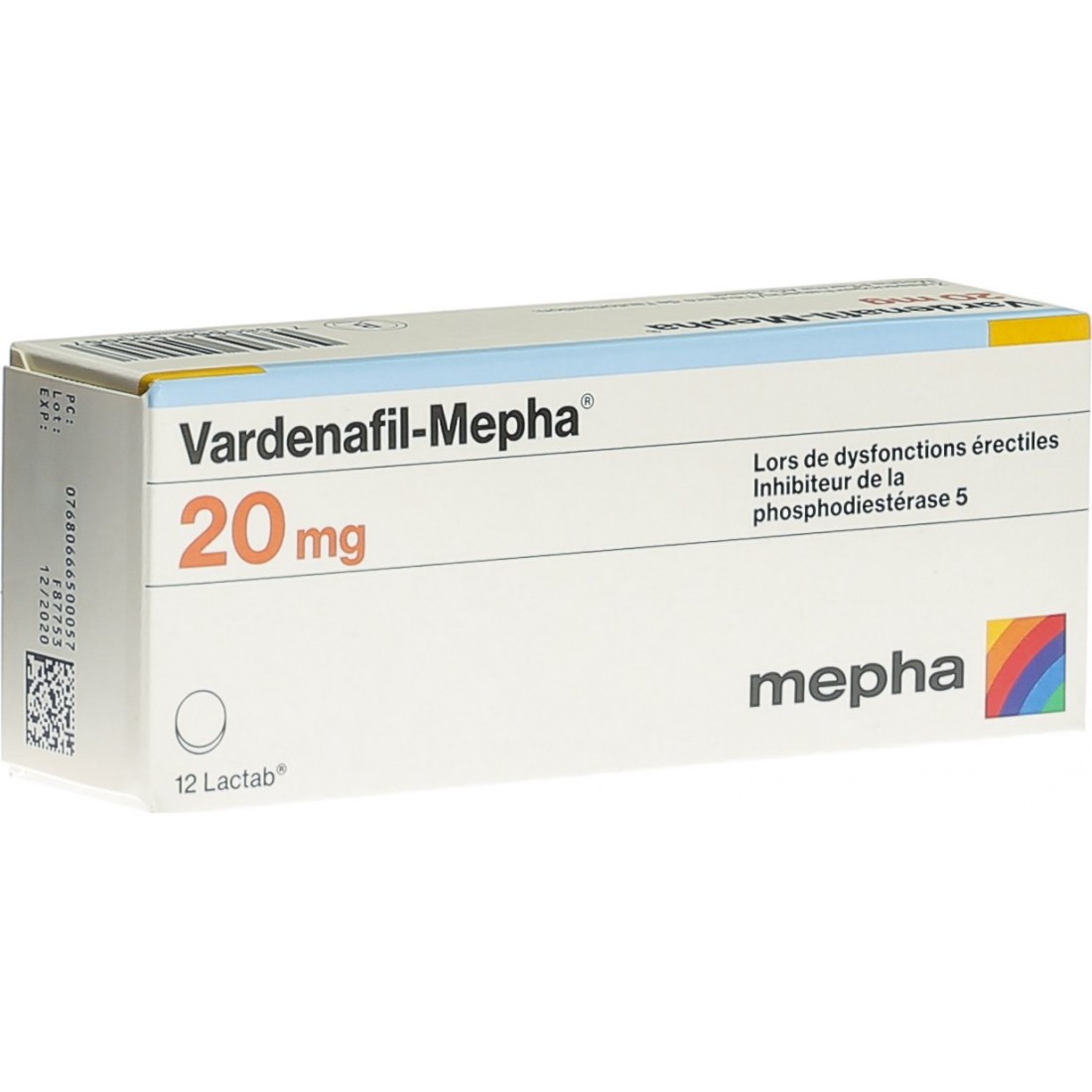 Vardenafil krka 10 mg