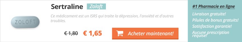 Acheter zoloft en ligne