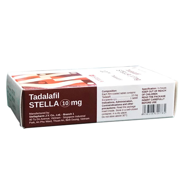 Tadalafil 10mg Stella