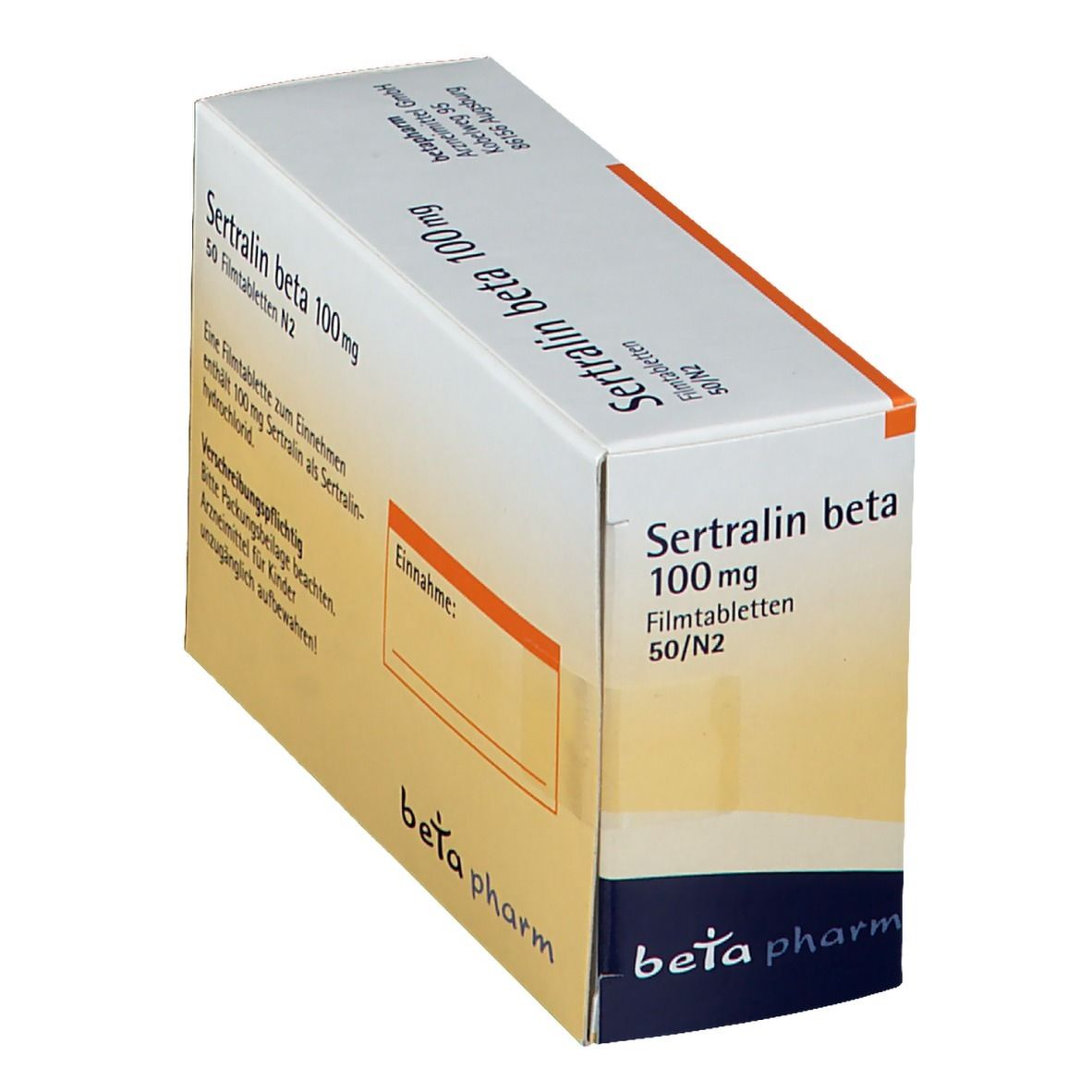 Sertraline eg 100 mg