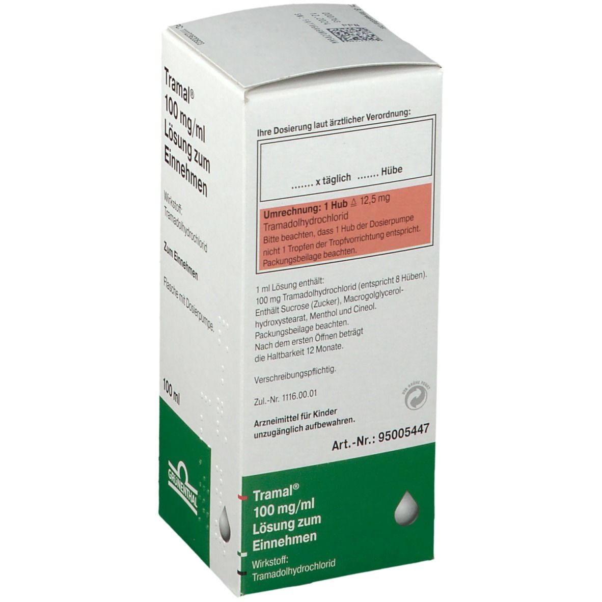Prix tramadol 100 mg