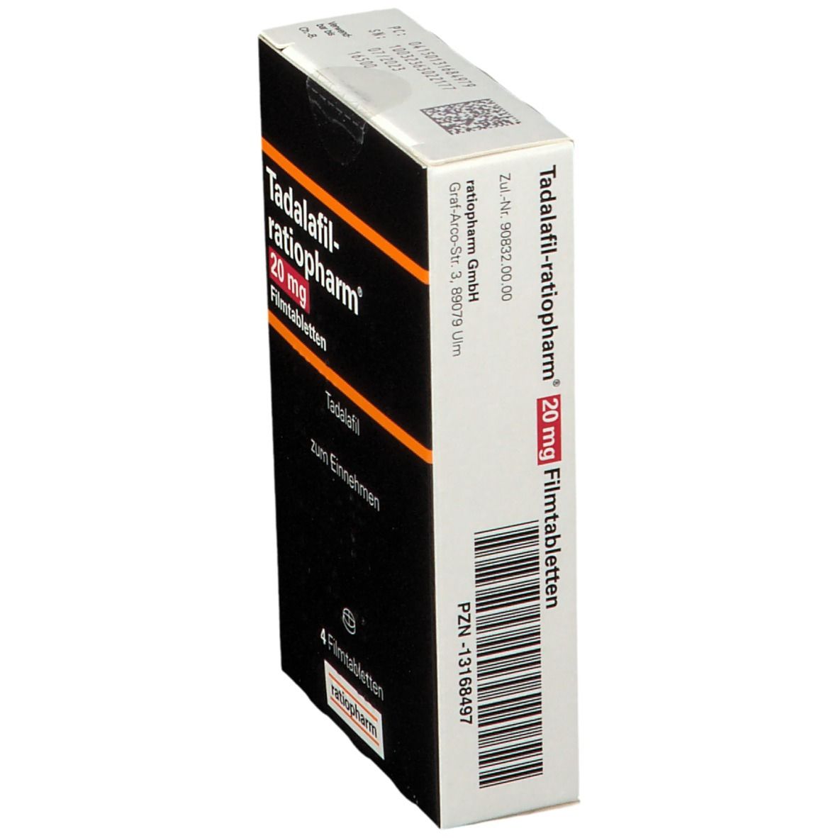 Tadalafil 20mg boite de 12