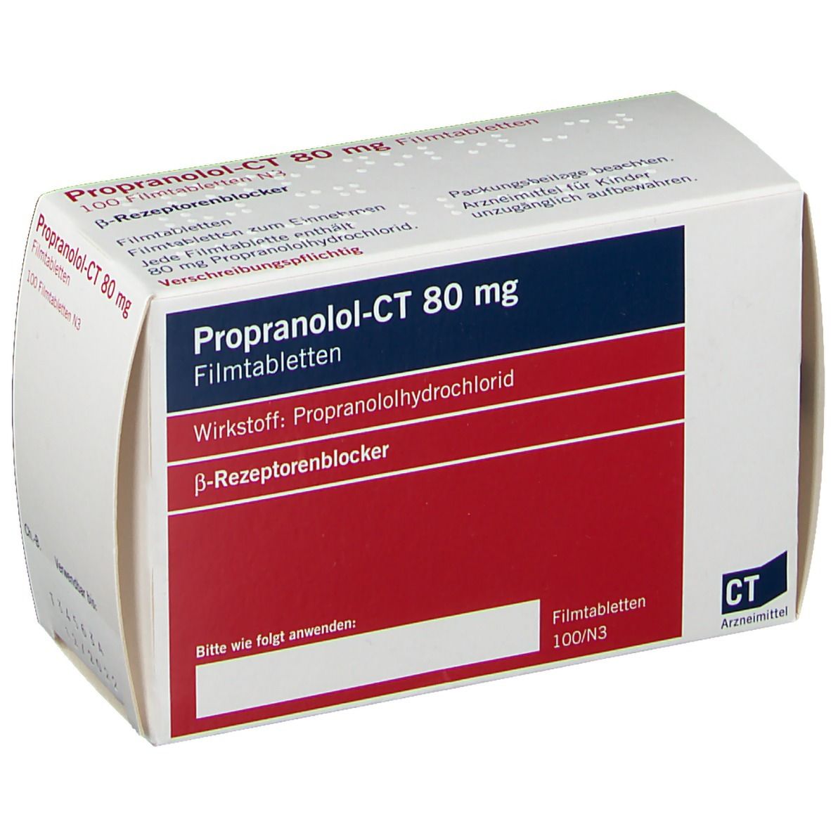 Propranolol gador 80 mg