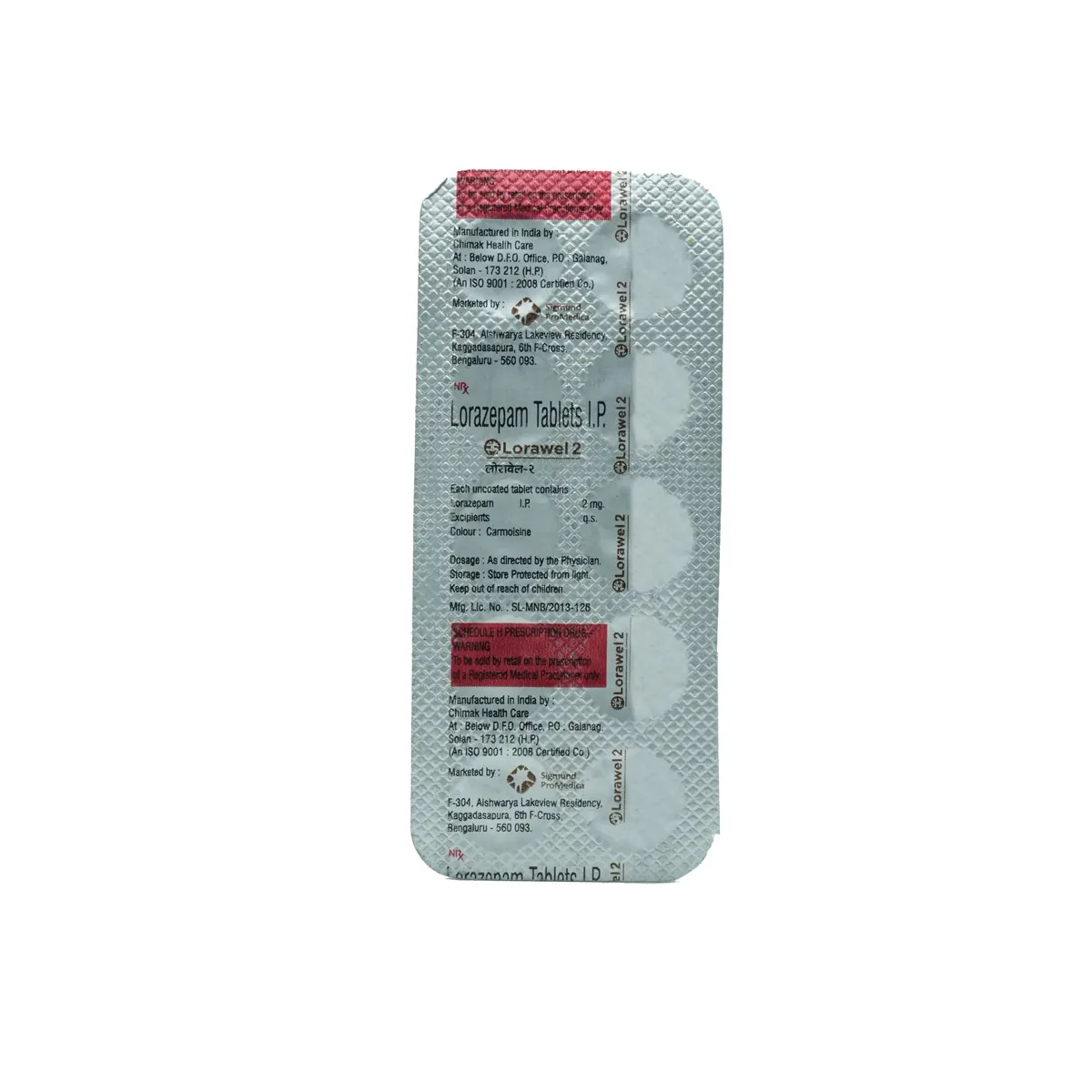lorazepam 2mg