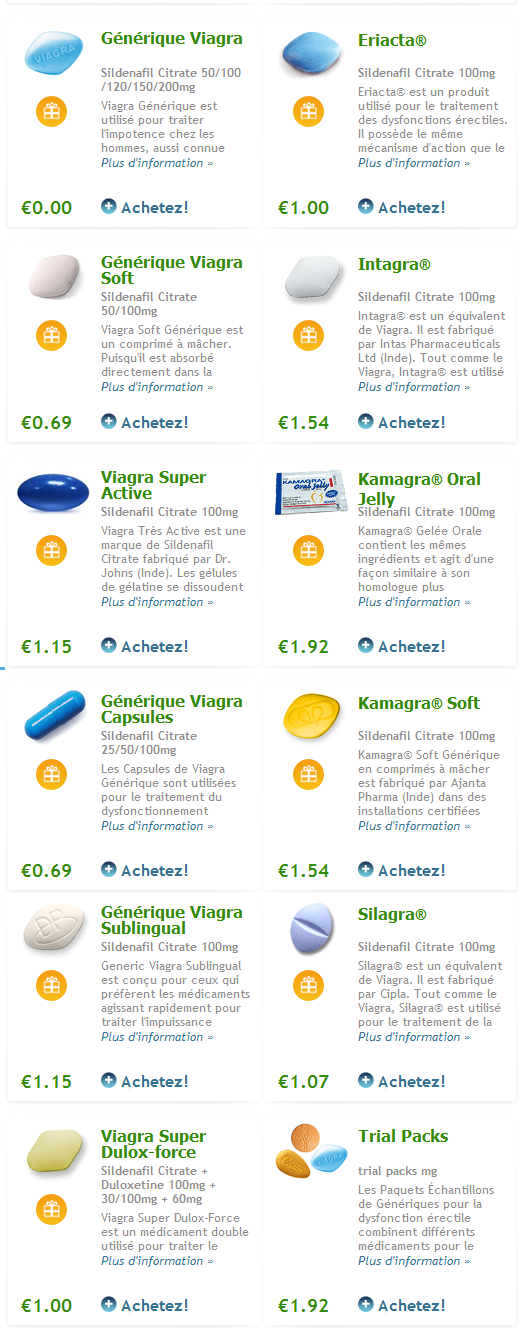 Viagra Generique France
