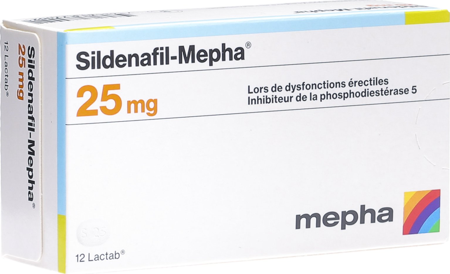 sildénafil 25mg
