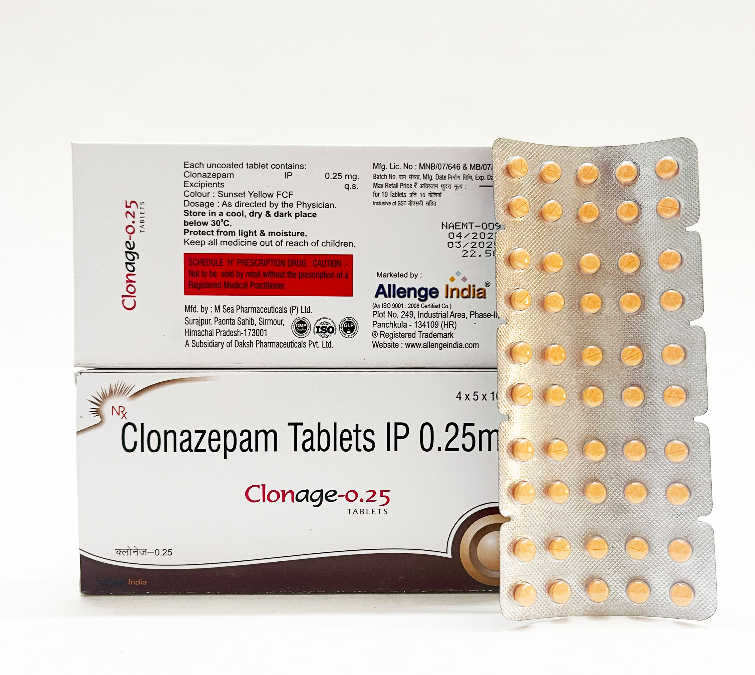 Clonazepam prix