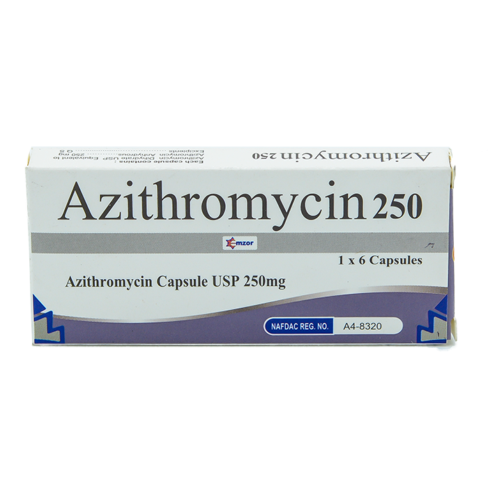 Azithromycin 250 mg x 4