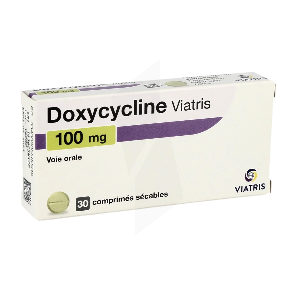 Doxycycline commande en ligne