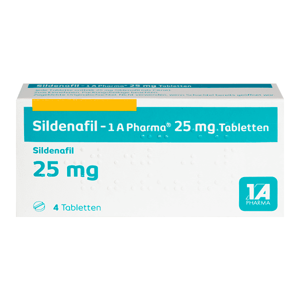 sildenafil 25 mg ratiopharm