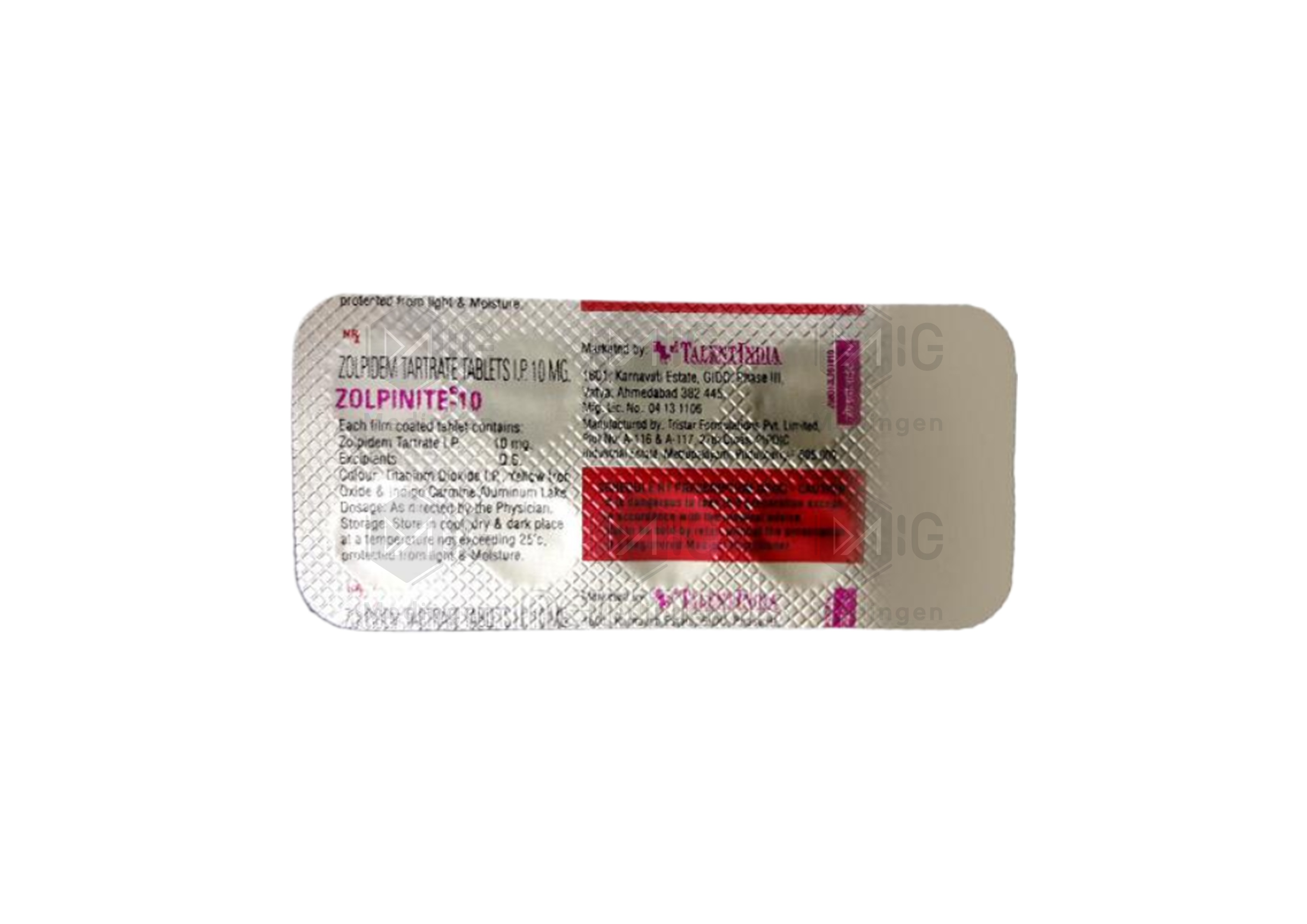 Zolpidem 10mg