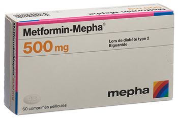metformine 500 mg prix