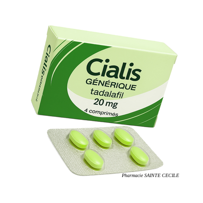 Tadalafil 20 Mg 8 Comprimés