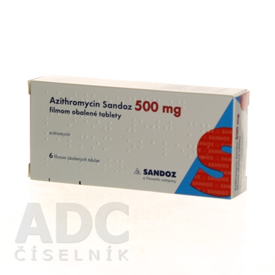 Zithromax 500mg spc