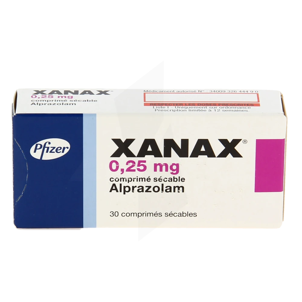 xanax au prix du générique