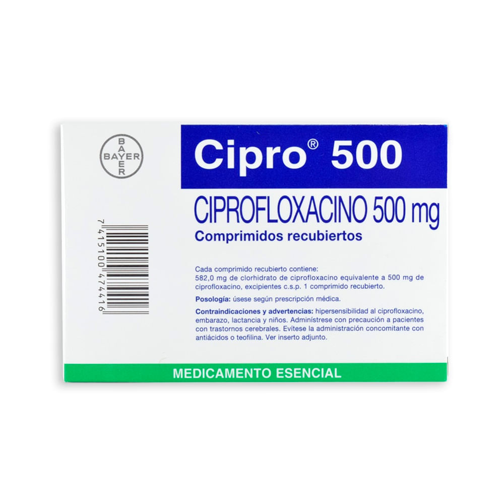 Cipro Xr 500 Mg